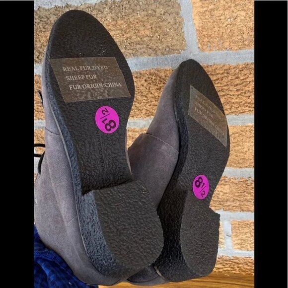 Rebecca Minkoff Persy Shearling Boots 8.5 - Picture 8 of 12